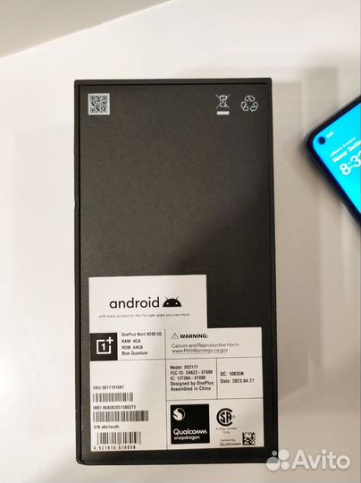 OnePlus Nord N200 5G, 4/64 ГБ