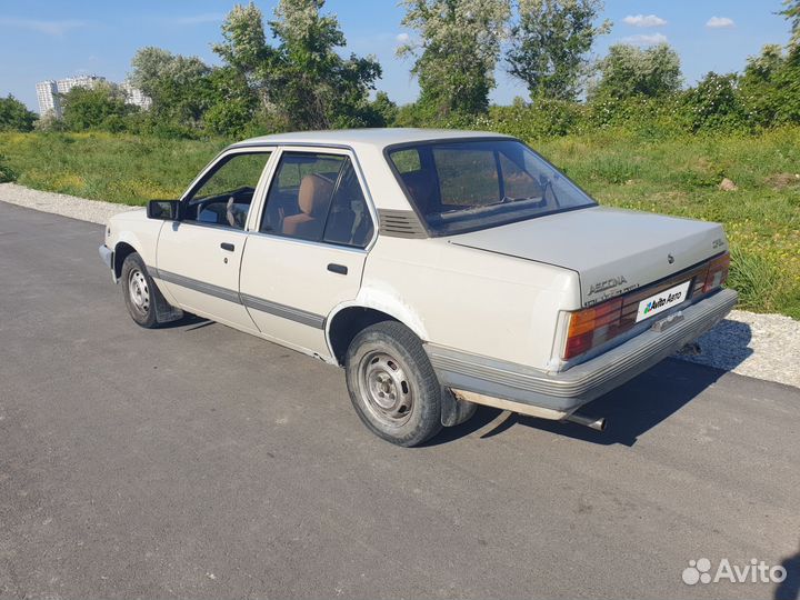 Opel Ascona 1.3 МТ, 1986, 250 000 км