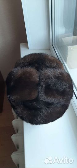 Мужская шапка норковая 60