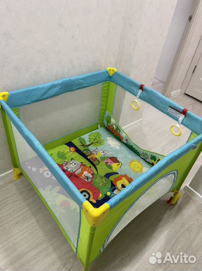 Манеж кровать babyton