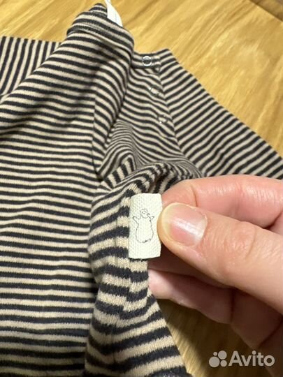 Awww лонгслив, размер 6-9 мес