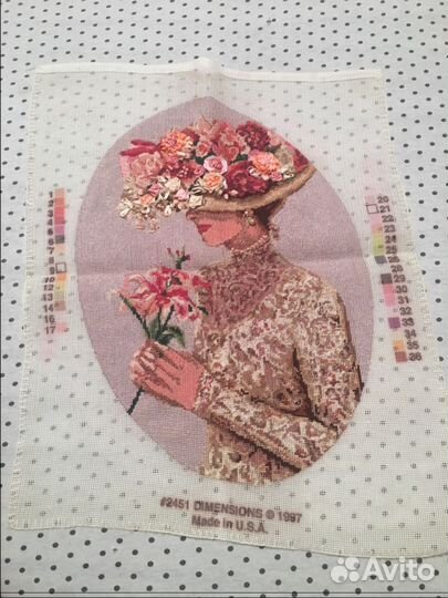 Картина (вышивка крестом)