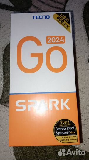 TECNO Spark Go 2024, 4/128 ГБ
