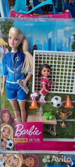 Барби футбольный тренер