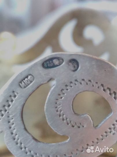 Подстаканник серебряный