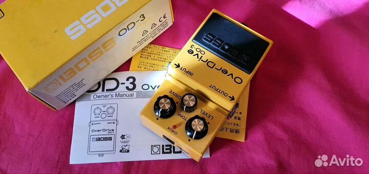 Гитарная педаль Boss OD-3 OverDrive