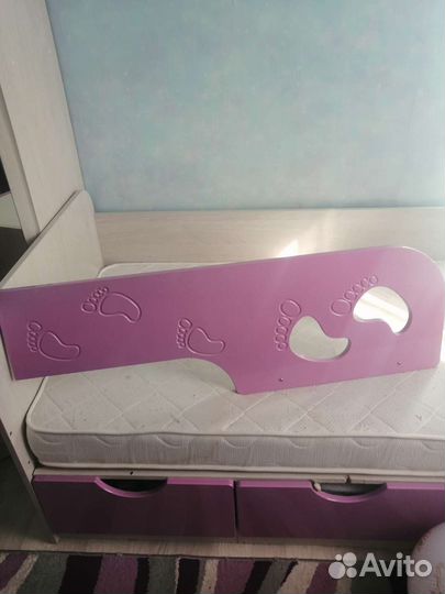 Детская кровать от 1.5 лет с матрасом бу