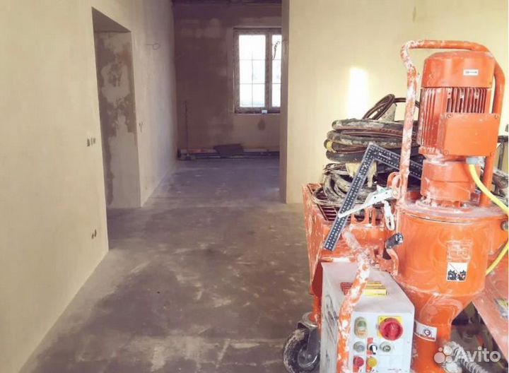 Механизированная штукатурка стен без посредников