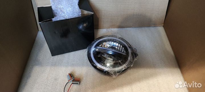 Светодиодные фары на niva (С-137)