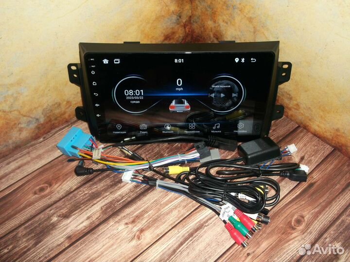 Магнитола Suzuki SX-4 Android 2/32 GPS WiFi