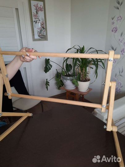 Стойка пяльцы прямоугольные для вышивания