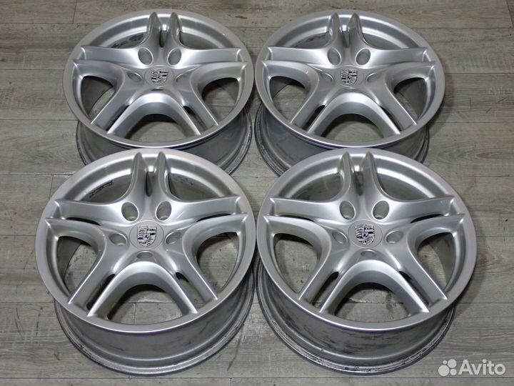 Комплект оригинальных R18 дисков Porsche Cayenne