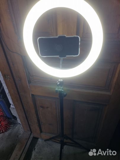 Лампа кольцевая светодиодная, блогер
