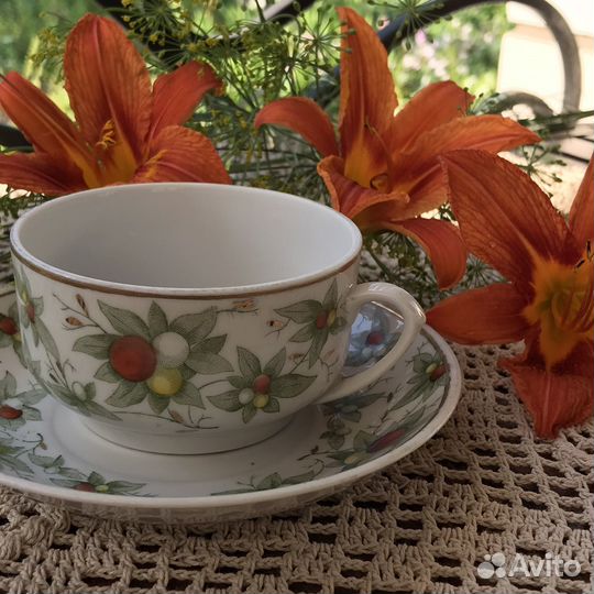 Чашка с блюдцем Чайная пара