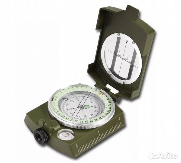 Компас армейский большой пластик