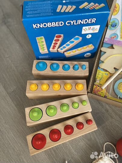 Набор развивающих игрушек Монтессори