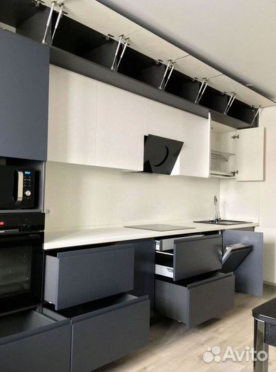 Современная кухня на заказ мдф фасады