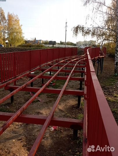 Металлоизделия (скамейки, урны, подстолья)