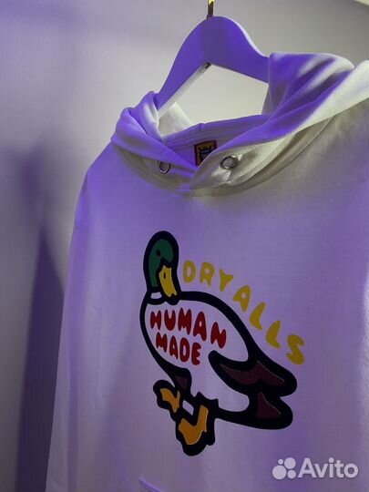 Худи Human Made на руках