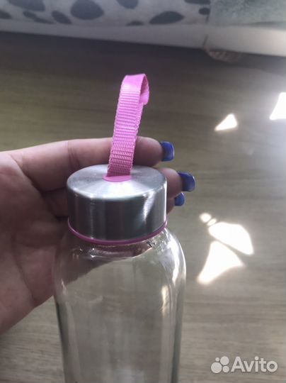 Бутылка для воды стекло Барьер