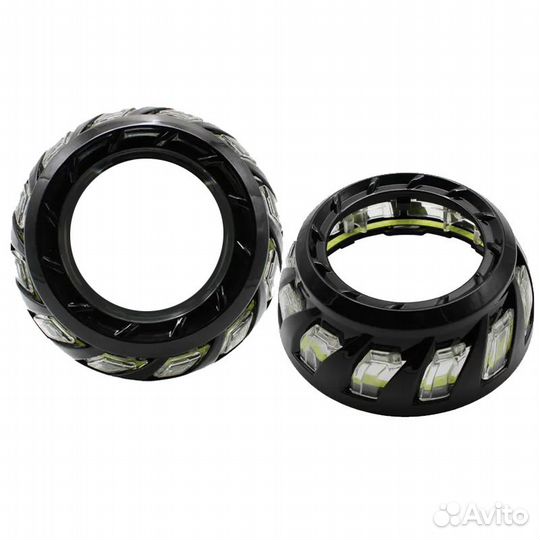 Бленда (маска) Вариант № 44 для линз с DRL