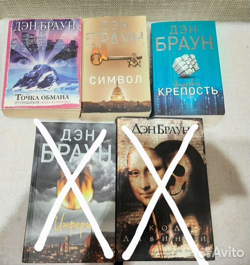 Книги Дэн Браун