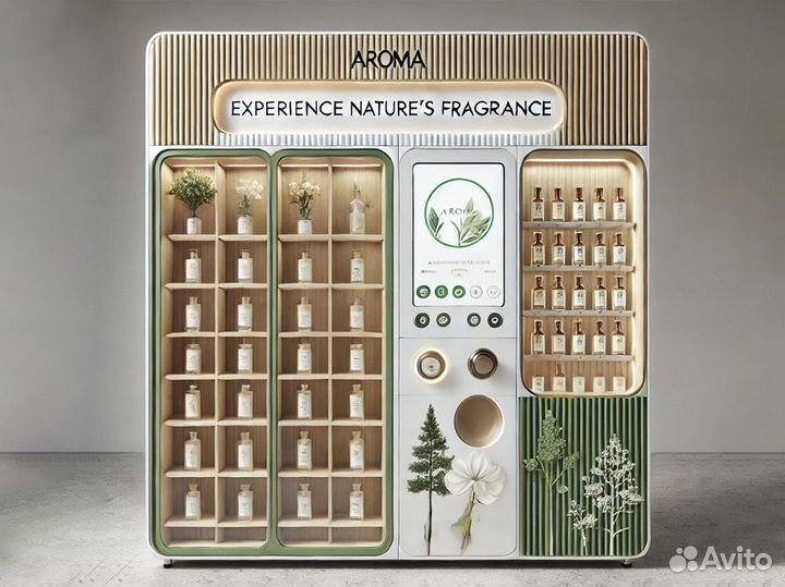 Готовый бизнес аппарат самообслуживания парфюм