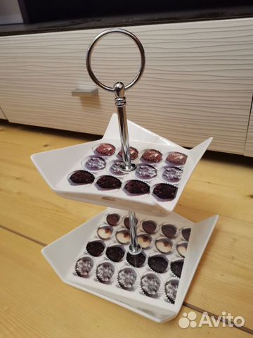 2-х ярусная конфетница, фруктовница