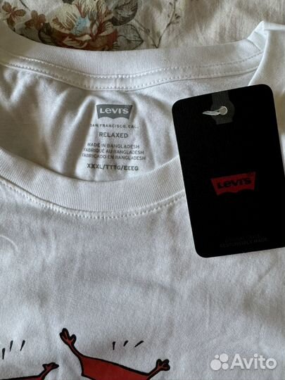 Футболка Levis.Большой размер 3XL.Оригинал