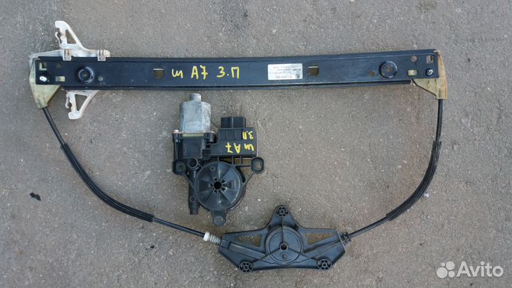 Стеклоподъемник задний правый Шкода Октавия А7