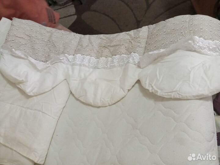 Матрас +ботики набор для детской кроватки