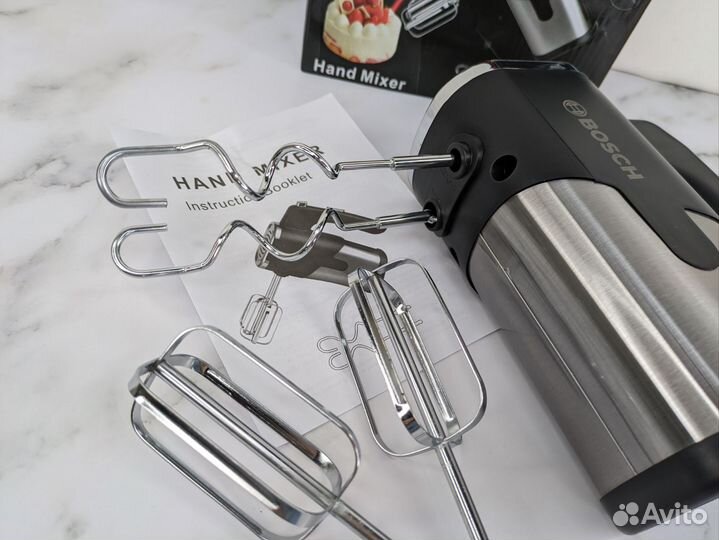 Миксер Bosch 2 пары насадок 1200вт