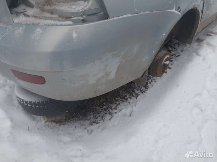 Бампер задний приора 1