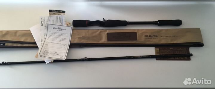 Daiwa heartland fall trap ESS technical shaft 7102