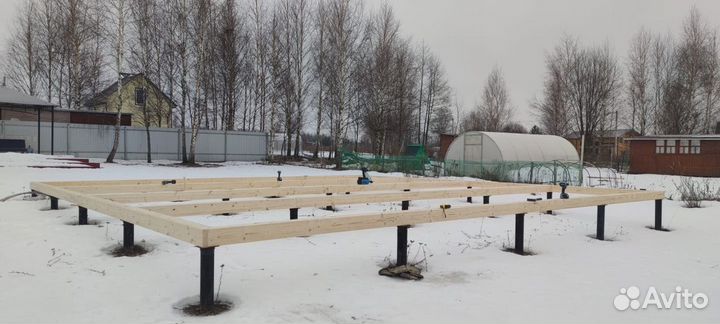 Винтовые сваи под ключ