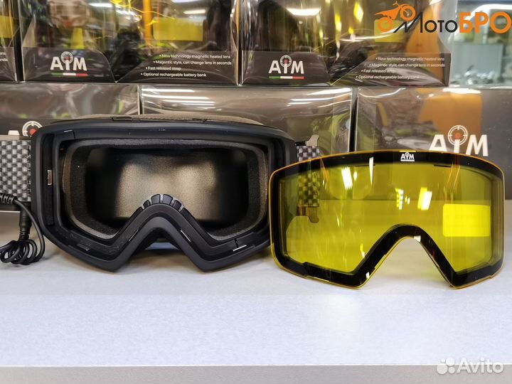 Очки снегоходные с магнитной линзой и подогревом A