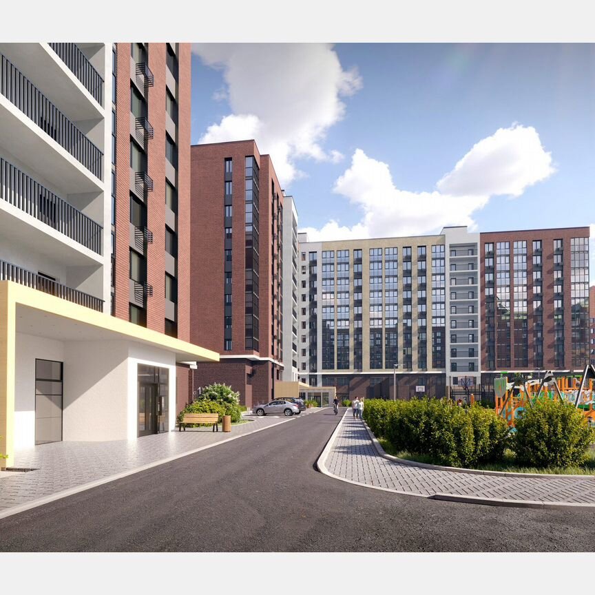 1-к. квартира, 37,6 м², 9/10 эт.