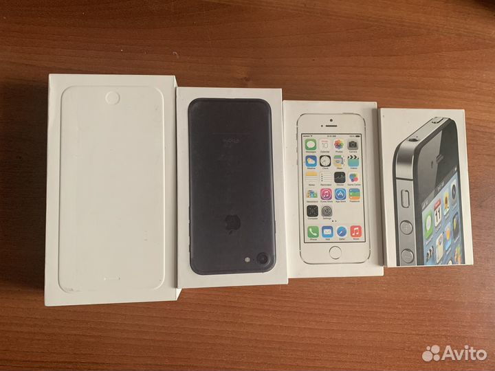 Коробка от iPhone 7, 4S, 6 Pius, 5S
