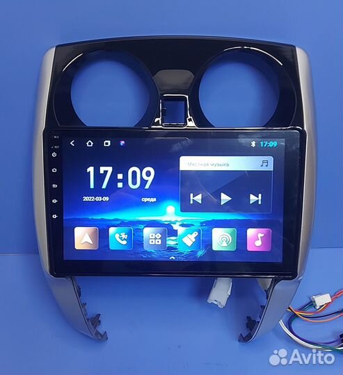 Магнитола Nissan note 2012-2020