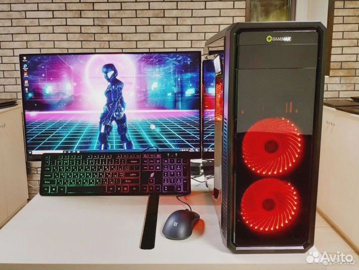 Огонь Игровой Пк IntelCore i7 / Полный комплект