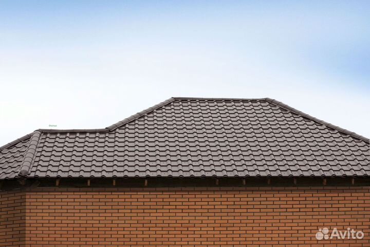 Металлочерепица для дома и дачи RAL1019