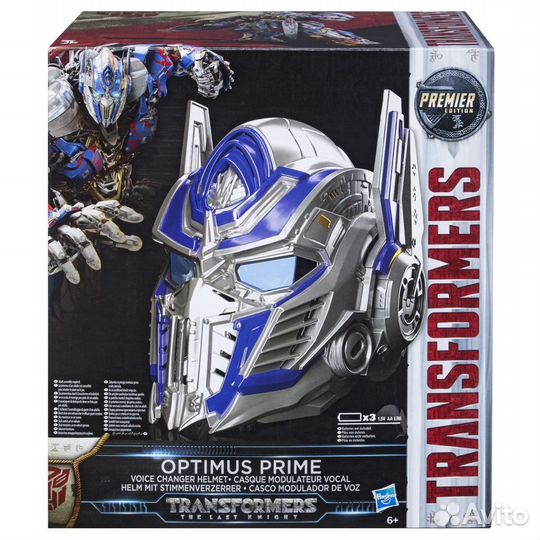 Шлем Hasbro Оптимуса Прайма новый