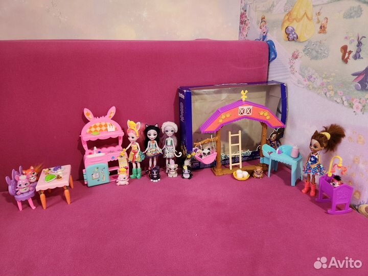 Enchantimals набор, куклы и питомцы