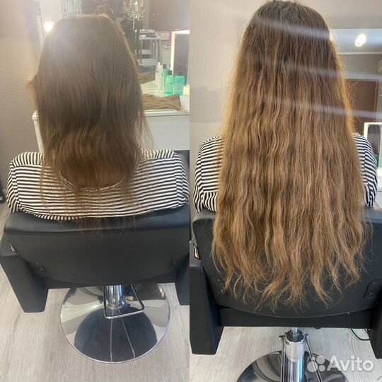 Голивудское наращивание волос