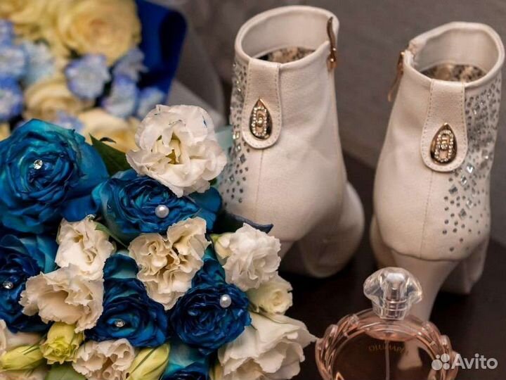 Свадебные полусапожки