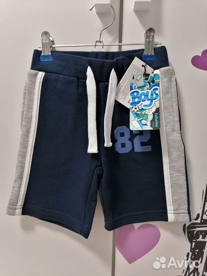 Новые футболки, майки, шорты д/мальч. на р.92-122