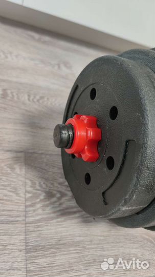 Новые Гантели по 10кг + гриф