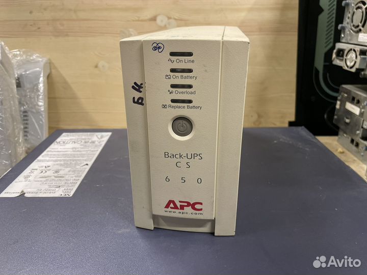 Ибп APC back-UPS CS 650VA BK650EI