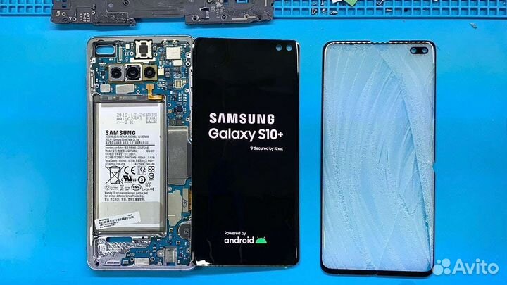 Стекло с заменой на Samsung Galaxy (переклейка)