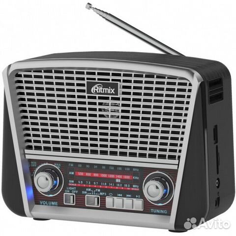 Радиоприемник с MP3, USB, microSD и SD